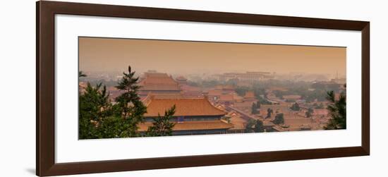 China 10MKm2 Collection - View of the roofs of Forbidden City-Philippe Hugonnard-Framed Photographic Print