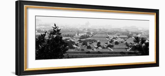 China 10MKm2 Collection - View of the roofs of Forbidden City-Philippe Hugonnard-Framed Photographic Print