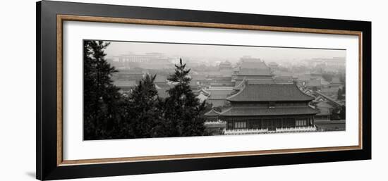 China 10MKm2 Collection - View of the roofs of Forbidden City-Philippe Hugonnard-Framed Photographic Print