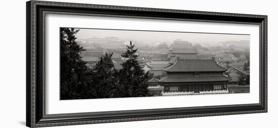 China 10MKm2 Collection - View of the roofs of Forbidden City-Philippe Hugonnard-Framed Photographic Print