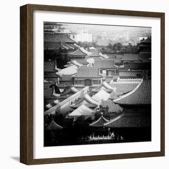 China 10MKm2 Collection - View of the roofs of Forbidden City-Philippe Hugonnard-Framed Photographic Print