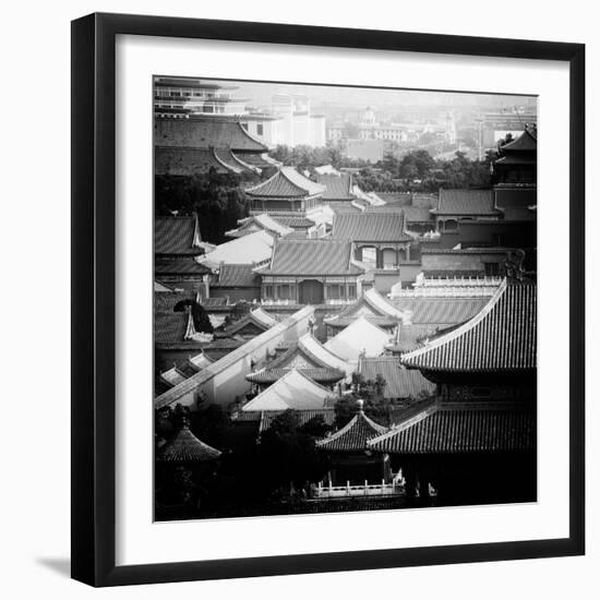 China 10MKm2 Collection - View of the roofs of Forbidden City-Philippe Hugonnard-Framed Photographic Print