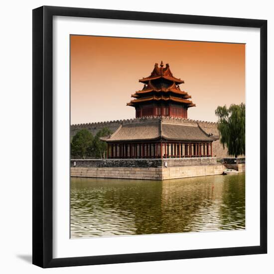 China 10MKm2 Collection - Watchtower - Forbidden City-Philippe Hugonnard-Framed Photographic Print