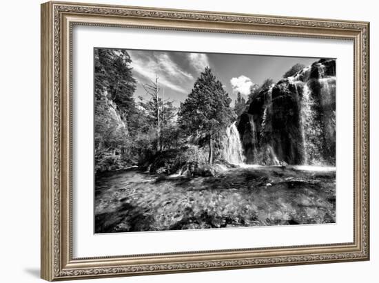 China 10MKm2 Collection - Waterfalls in the Jiuzhaigou National Park-Philippe Hugonnard-Framed Photographic Print