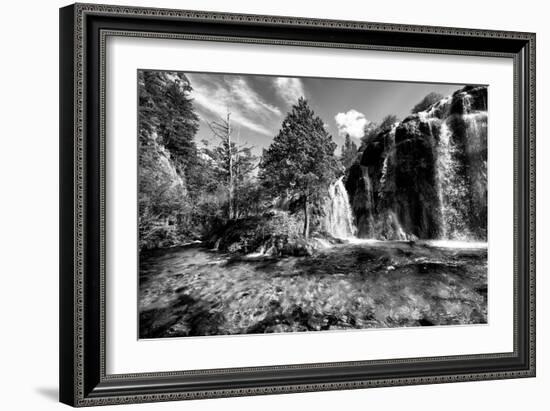 China 10MKm2 Collection - Waterfalls in the Jiuzhaigou National Park-Philippe Hugonnard-Framed Photographic Print