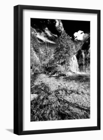 China 10MKm2 Collection - Waterfalls in the Jiuzhaigou National Park-Philippe Hugonnard-Framed Photographic Print