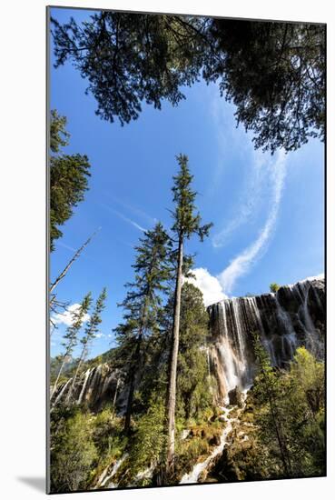 China 10MKm2 Collection - Waterfalls in the Jiuzhaigou National Park-Philippe Hugonnard-Mounted Photographic Print