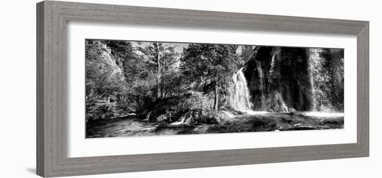 China 10MKm2 Collection - Waterfalls in the Jiuzhaigou National Park-Philippe Hugonnard-Framed Photographic Print