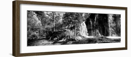 China 10MKm2 Collection - Waterfalls in the Jiuzhaigou National Park-Philippe Hugonnard-Framed Photographic Print