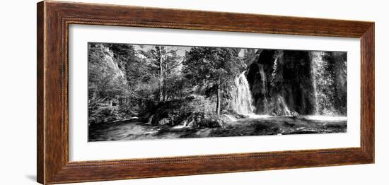 China 10MKm2 Collection - Waterfalls in the Jiuzhaigou National Park-Philippe Hugonnard-Framed Photographic Print