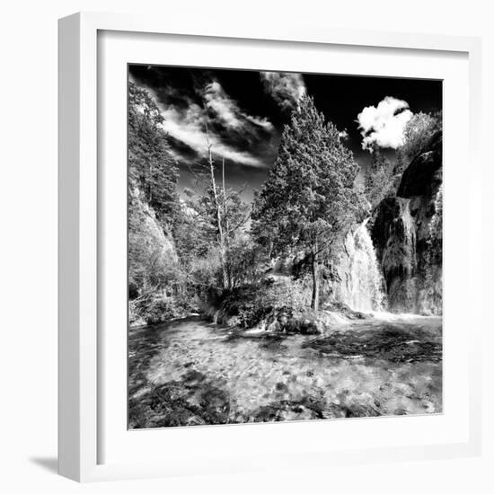 China 10MKm2 Collection - Waterfalls in the Jiuzhaigou National Park-Philippe Hugonnard-Framed Photographic Print