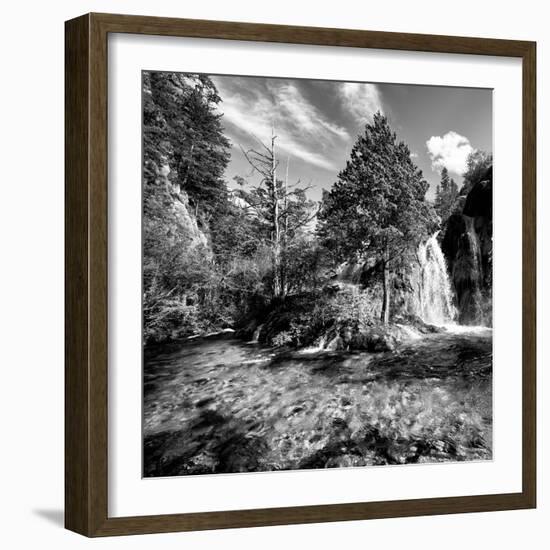 China 10MKm2 Collection - Waterfalls in the Jiuzhaigou National Park-Philippe Hugonnard-Framed Photographic Print