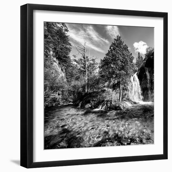 China 10MKm2 Collection - Waterfalls in the Jiuzhaigou National Park-Philippe Hugonnard-Framed Photographic Print