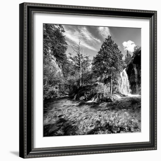 China 10MKm2 Collection - Waterfalls in the Jiuzhaigou National Park-Philippe Hugonnard-Framed Photographic Print