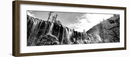 China 10MKm2 Collection - Waterfalls in the Jiuzhaigou National Park-Philippe Hugonnard-Framed Photographic Print