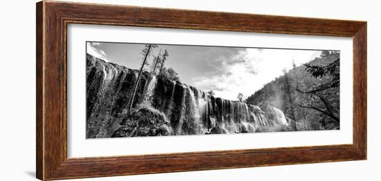 China 10MKm2 Collection - Waterfalls in the Jiuzhaigou National Park-Philippe Hugonnard-Framed Photographic Print