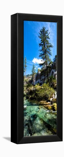 China 10MKm2 Collection - Waterfalls in the Jiuzhaigou National Park-Philippe Hugonnard-Framed Premier Image Canvas