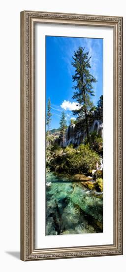 China 10MKm2 Collection - Waterfalls in the Jiuzhaigou National Park-Philippe Hugonnard-Framed Photographic Print