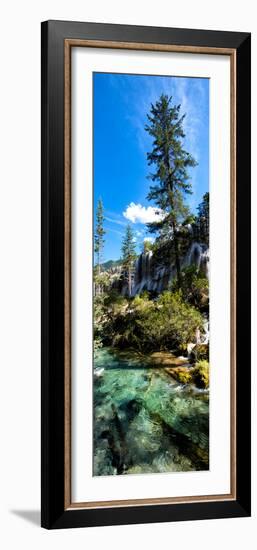 China 10MKm2 Collection - Waterfalls in the Jiuzhaigou National Park-Philippe Hugonnard-Framed Photographic Print