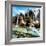 China 10MKm2 Collection - Waterfalls in the Jiuzhaigou National Park-Philippe Hugonnard-Framed Photographic Print