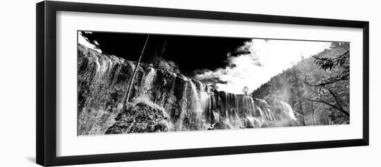 China 10MKm2 Collection - Waterfalls in the Jiuzhaigou National Park-Philippe Hugonnard-Framed Photographic Print