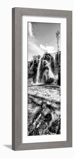 China 10MKm2 Collection - Waterfalls in the Jiuzhaigou National Park-Philippe Hugonnard-Framed Photographic Print