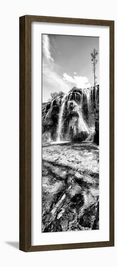 China 10MKm2 Collection - Waterfalls in the Jiuzhaigou National Park-Philippe Hugonnard-Framed Photographic Print