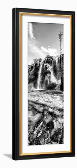 China 10MKm2 Collection - Waterfalls in the Jiuzhaigou National Park-Philippe Hugonnard-Framed Photographic Print