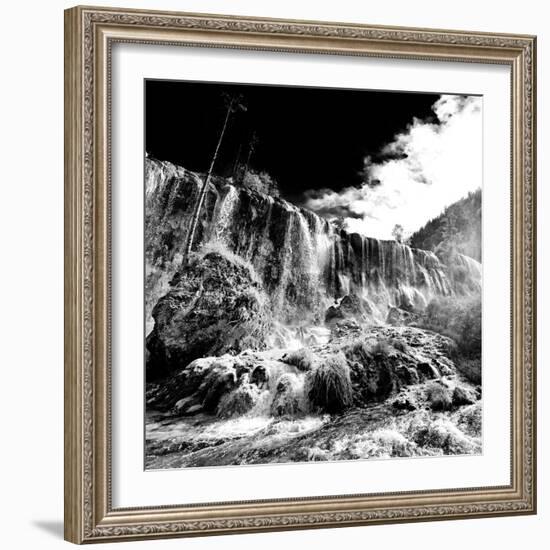 China 10MKm2 Collection - Waterfalls in the Jiuzhaigou National Park-Philippe Hugonnard-Framed Photographic Print