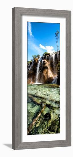 China 10MKm2 Collection - Waterfalls in the Jiuzhaigou National Park-Philippe Hugonnard-Framed Photographic Print