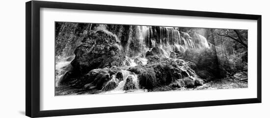 China 10MKm2 Collection - Waterfalls in the Jiuzhaigou National Park-Philippe Hugonnard-Framed Photographic Print