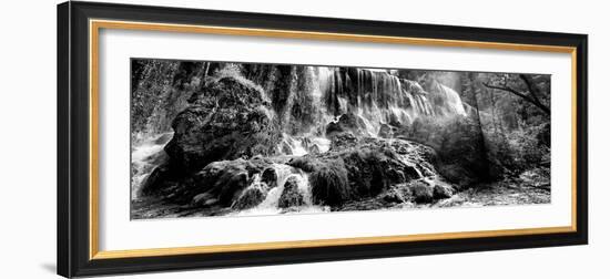 China 10MKm2 Collection - Waterfalls in the Jiuzhaigou National Park-Philippe Hugonnard-Framed Photographic Print