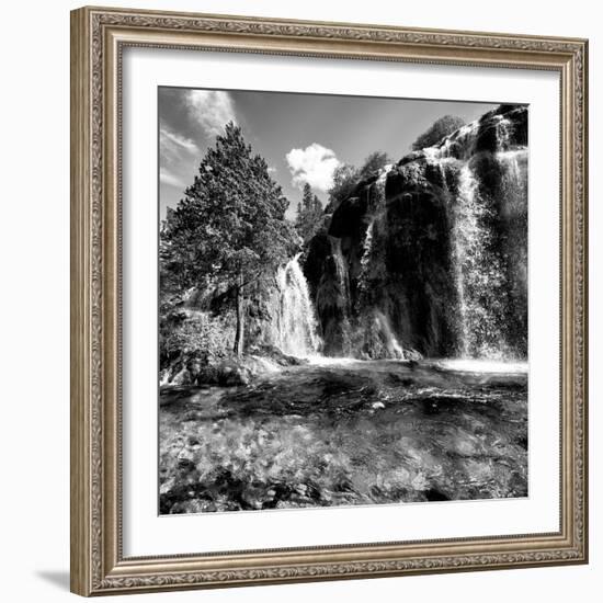 China 10MKm2 Collection - Waterfalls in the Jiuzhaigou National Park-Philippe Hugonnard-Framed Photographic Print