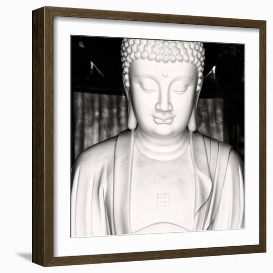 China 10MKm2 Collection - White Buddha-Philippe Hugonnard-Framed Photographic Print