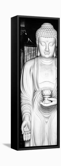 China 10MKm2 Collection - White Buddha-Philippe Hugonnard-Framed Premier Image Canvas