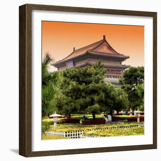 China 10MKm2 Collection - Xi'an Architecture - Temple-Philippe Hugonnard-Framed Photographic Print