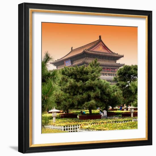 China 10MKm2 Collection - Xi'an Architecture - Temple-Philippe Hugonnard-Framed Photographic Print