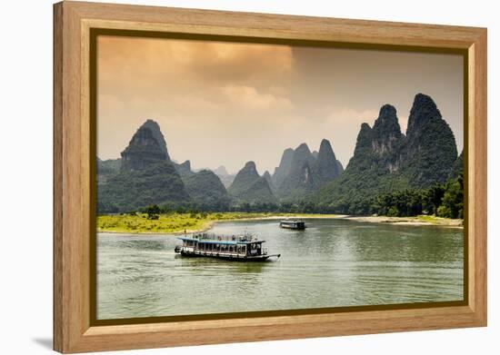 China 10MKm2 Collection - Yangshuo Li River-Philippe Hugonnard-Framed Premier Image Canvas