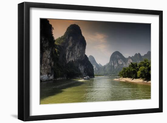 China 10MKm2 Collection - Yangshuo Li River-Philippe Hugonnard-Framed Photographic Print