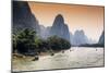 China 10MKm2 Collection - Yangshuo Li River-Philippe Hugonnard-Mounted Photographic Print