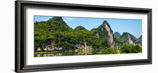 China 10MKm2 Collection - Yangshuo Li River-Philippe Hugonnard-Framed Photographic Print