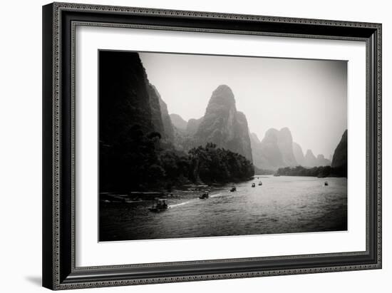 China 10MKm2 Collection - Yangshuo Li River-Philippe Hugonnard-Framed Photographic Print