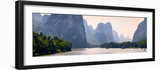 China 10MKm2 Collection - Yangshuo Li River-Philippe Hugonnard-Framed Photographic Print