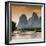 China 10MKm2 Collection - Yangshuo Li River-Philippe Hugonnard-Framed Photographic Print