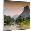 China 10MKm2 Collection - Yangshuo Li River-Philippe Hugonnard-Mounted Photographic Print