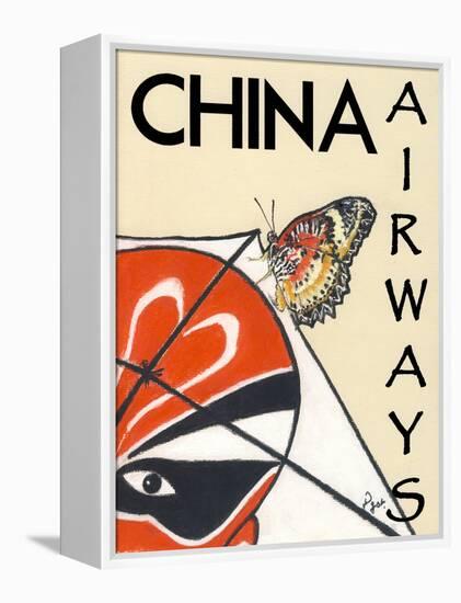 China Airways-Jean Pierre Got-Framed Stretched Canvas