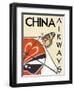 China Airways-Jean Pierre Got-Framed Art Print