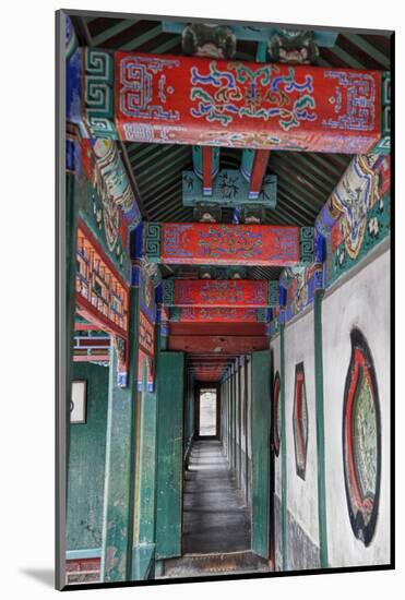 China, Beijing, Building Detail Summer Palace-Terry Eggers-Mounted Photographic Print