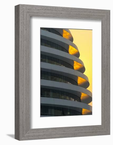 China, Beijing, Chaoyangmen South Street, Galaxy Soho by Architect Zaha Hadid-Alan Copson-Framed Photographic Print