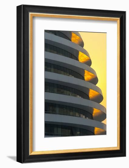 China, Beijing, Chaoyangmen South Street, Galaxy Soho by Architect Zaha Hadid-Alan Copson-Framed Photographic Print